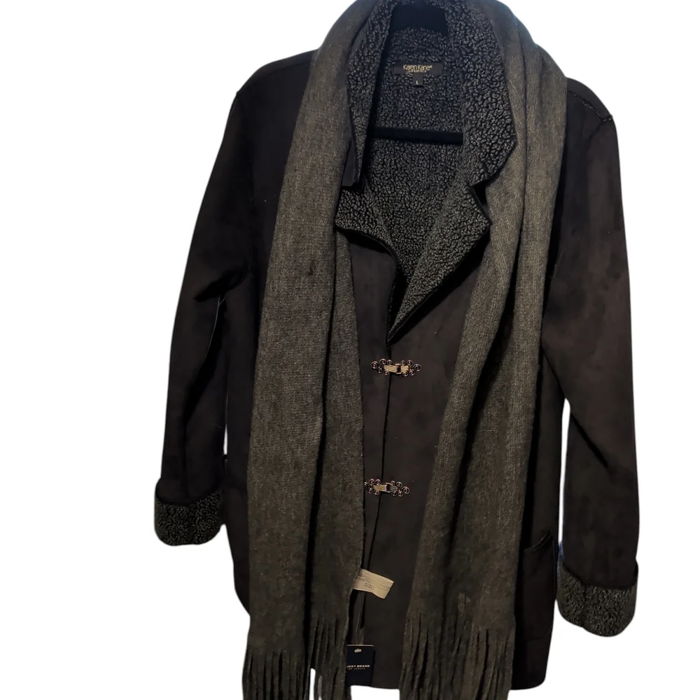 Lucky Brand Black Scarf